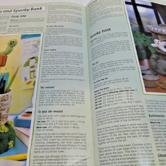 Pattern Book Jean Greenhowe Bazaar 40 Fund Raising Projects British Double Knit - Picture 12 of 13